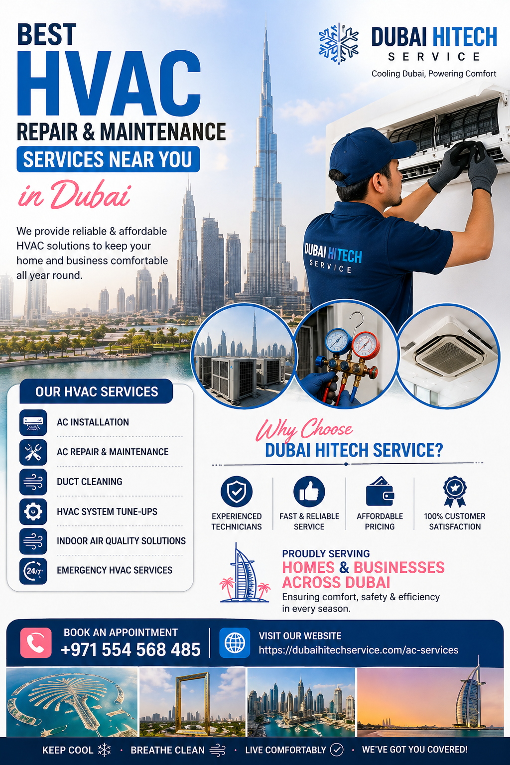 Best HVAC Repair and Maintenance Services Near You in Dubai