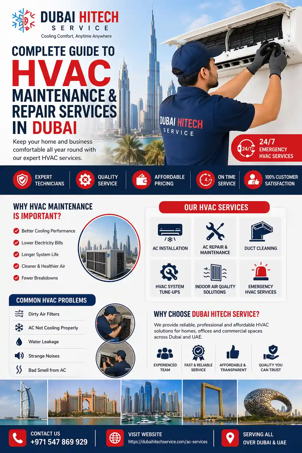 Complete Guide to HVAC Maintenance and Repair Services in Dubai